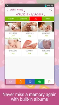 Baby Tracker android App screenshot 3