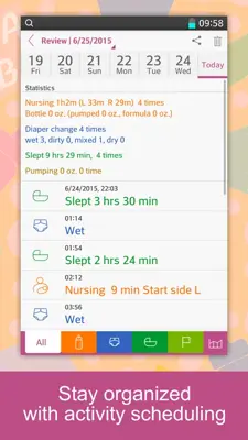 Baby Tracker android App screenshot 6